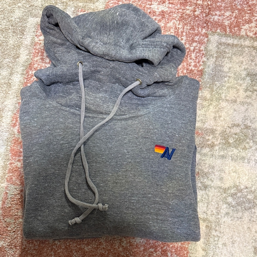 Aviator Nation Ninja Gray Hoodie Sweater